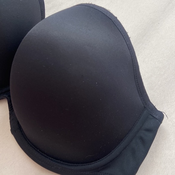 fit Fully Yours l Black Strapless Bra - Picture 3 of 7